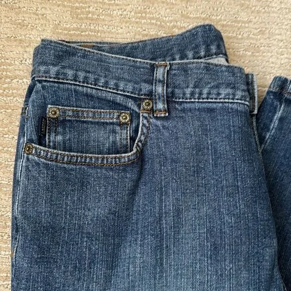Lauren Jeans Company Straight Leg Jeans, Size 6 - Picture 5 of 10